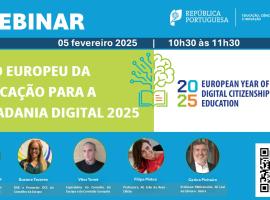 Cartaz webinar ano europeu dce 2025