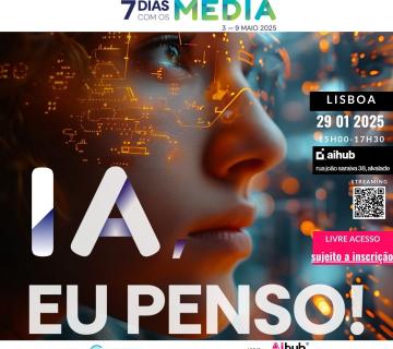  cartaz 7 Dias com os media 2025