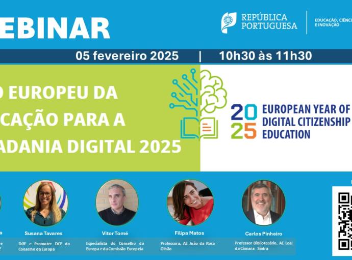 Cartaz webinar ano europeu dce 2025
